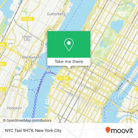 NYC Taxi 9H78 map