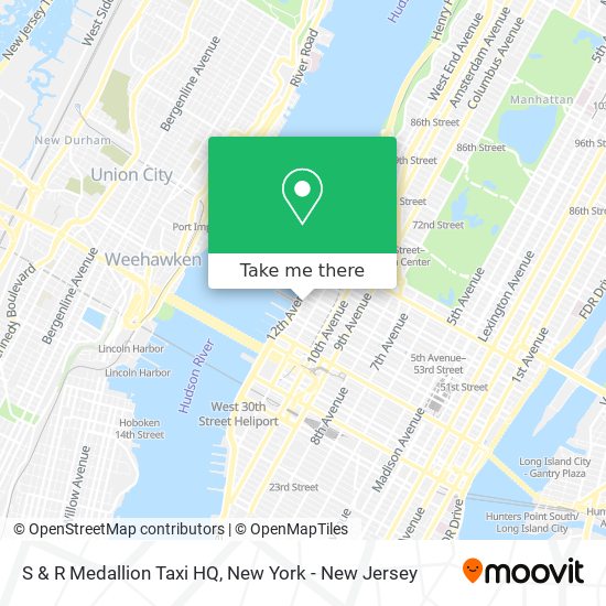 Mapa de S & R Medallion Taxi HQ