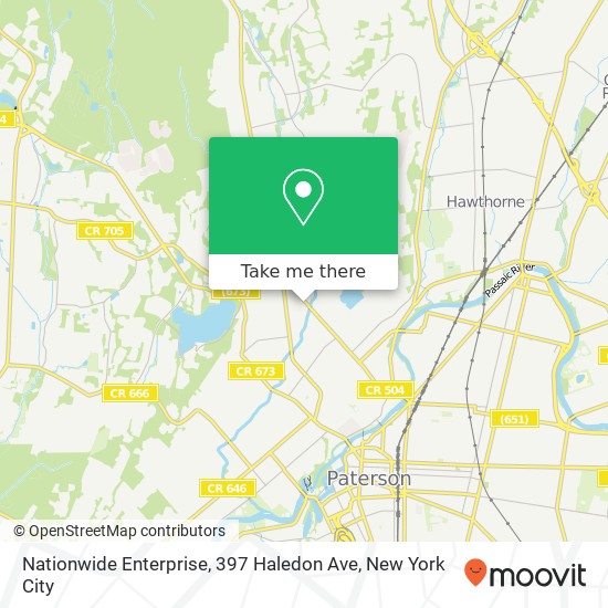 Nationwide Enterprise, 397 Haledon Ave map