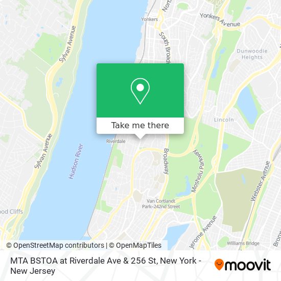 MTA BSTOA at Riverdale Ave & 256 St map