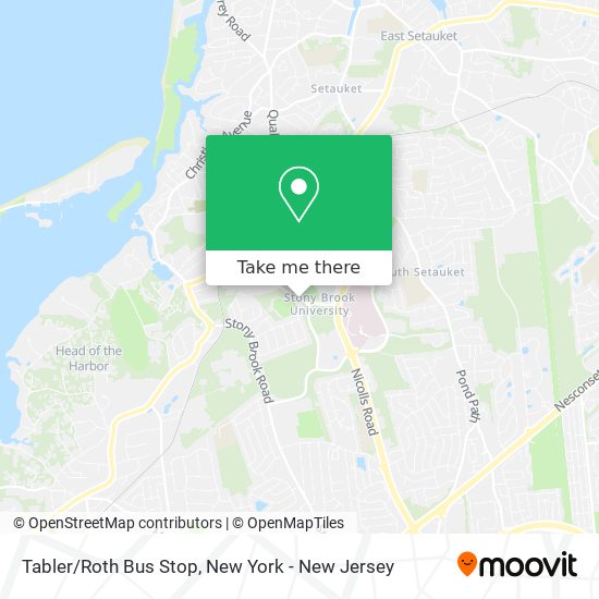 Mapa de Tabler/Roth Bus Stop