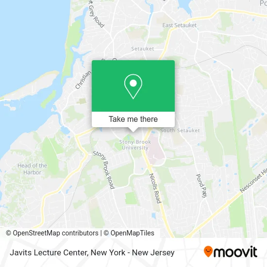 Mapa de Javits Lecture Center