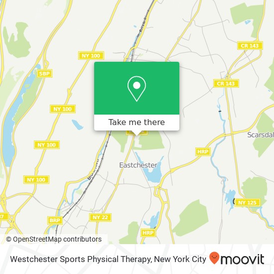 Mapa de Westchester Sports Physical Therapy