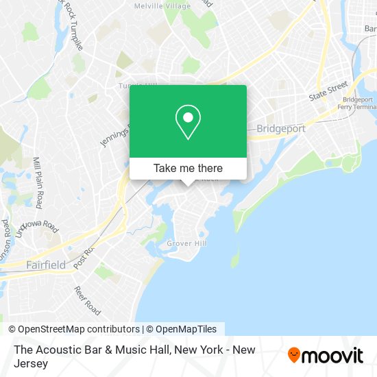 Mapa de The Acoustic Bar & Music Hall