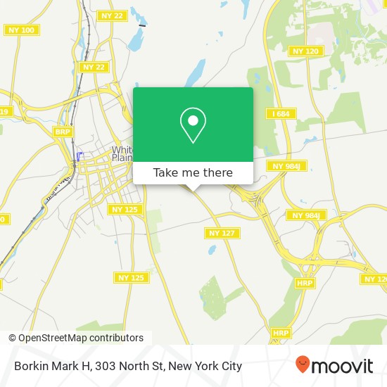 Mapa de Borkin Mark H, 303 North St
