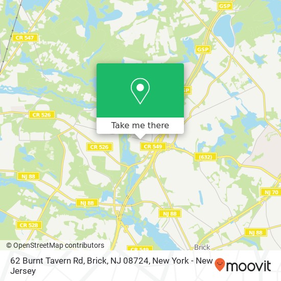 62 Burnt Tavern Rd, Brick, NJ 08724 map