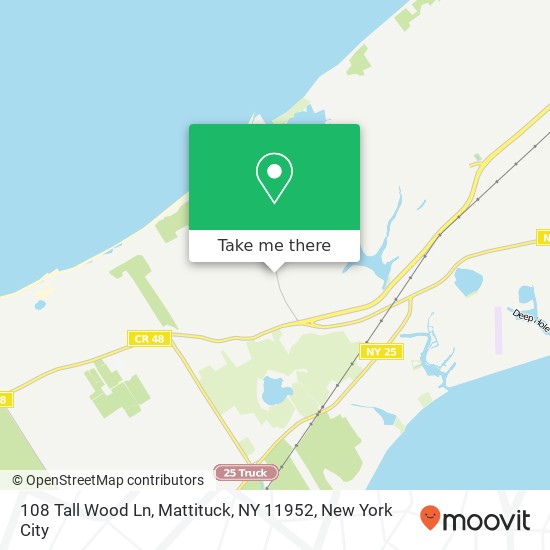 108 Tall Wood Ln, Mattituck, NY 11952 map