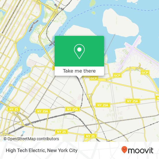 High Tech Electric map