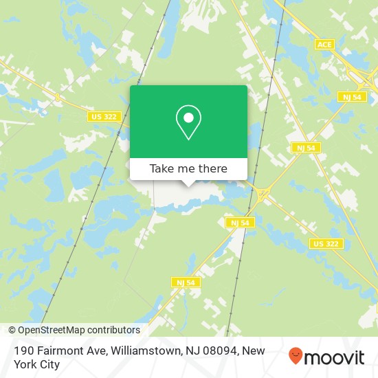 190 Fairmont Ave, Williamstown, NJ 08094 map