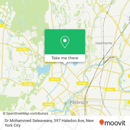 Mapa de Dr Mohammed Seleaveany, 397 Haledon Ave