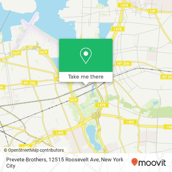 Prevete Brothers, 12515 Roosevelt Ave map