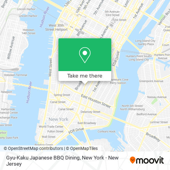 Mapa de Gyu-Kaku Japanese BBQ Dining