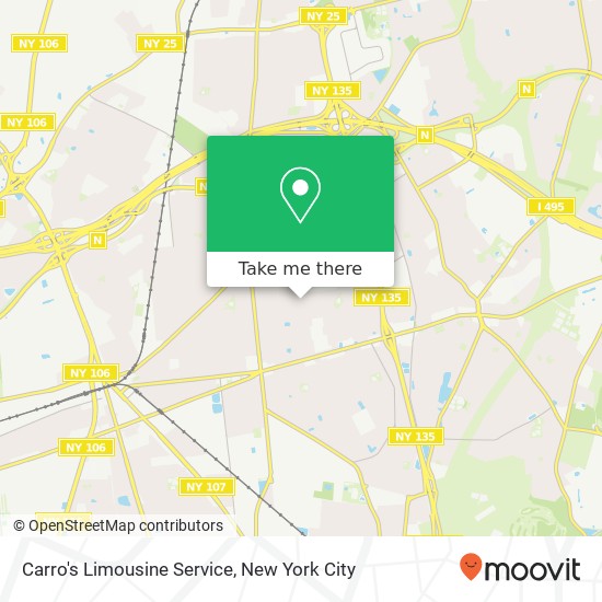 Mapa de Carro's Limousine Service