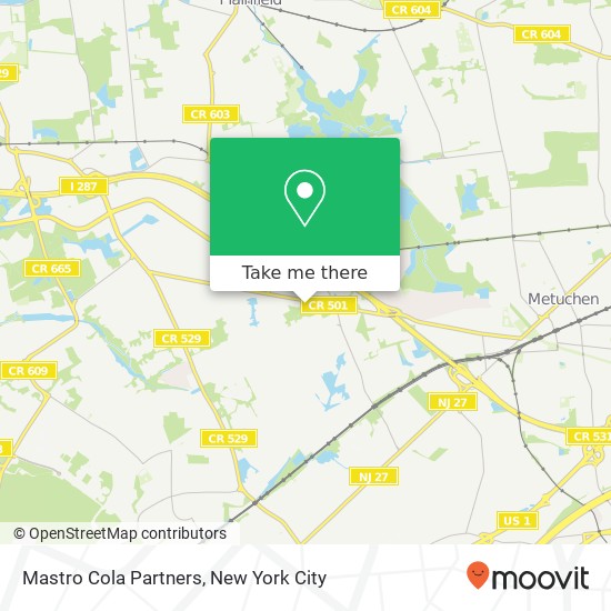 Mastro Cola Partners map