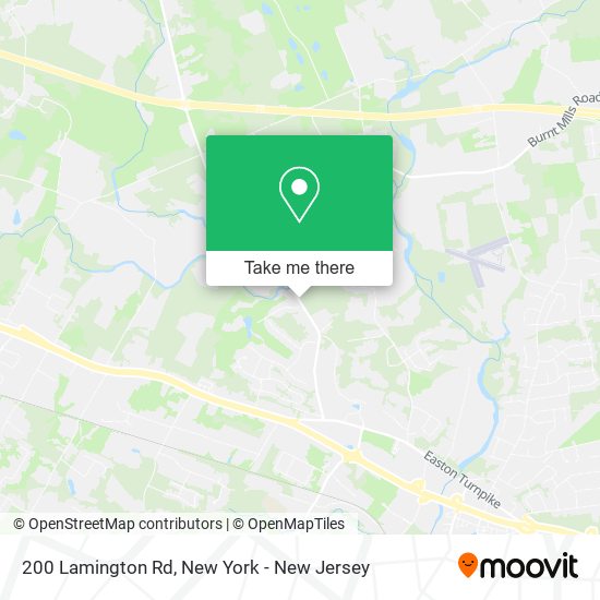 Mapa de 200 Lamington Rd