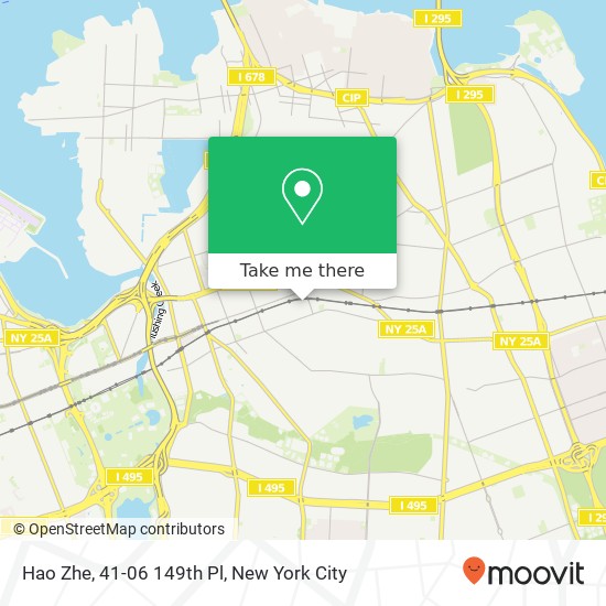 Hao Zhe, 41-06 149th Pl map