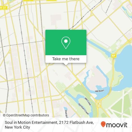 Soul in Motion Entertainment, 2172 Flatbush Ave map