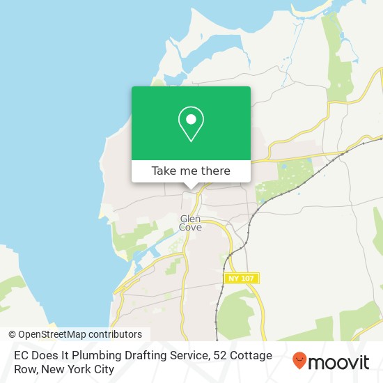 Mapa de EC Does It Plumbing Drafting Service, 52 Cottage Row