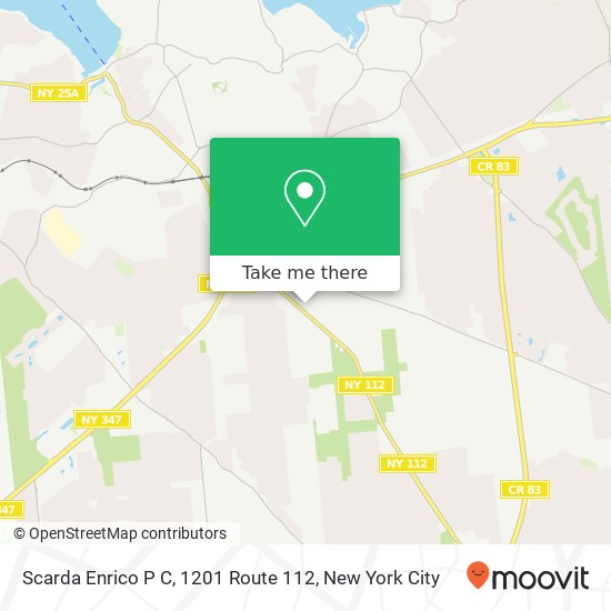 Mapa de Scarda Enrico P C, 1201 Route 112