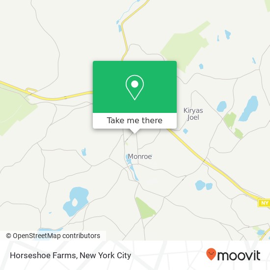 Mapa de Horseshoe Farms