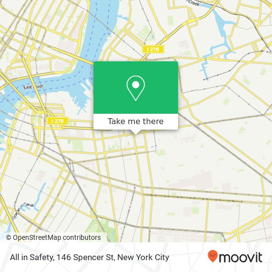 Mapa de All in Safety, 146 Spencer St