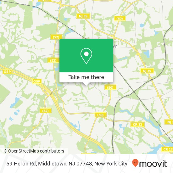 59 Heron Rd, Middletown, NJ 07748 map