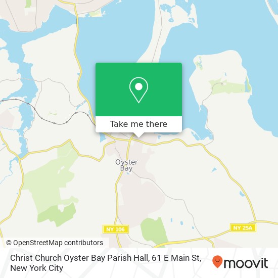 Christ Church Oyster Bay Parish Hall, 61 E Main St map