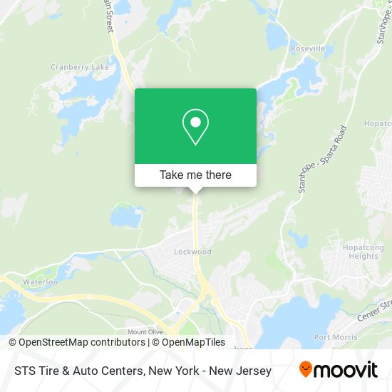 Mapa de STS Tire & Auto Centers