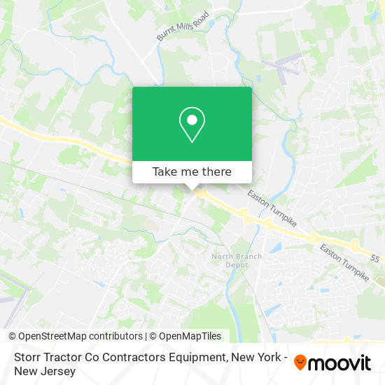 Storr Tractor Co Contractors Equipment map