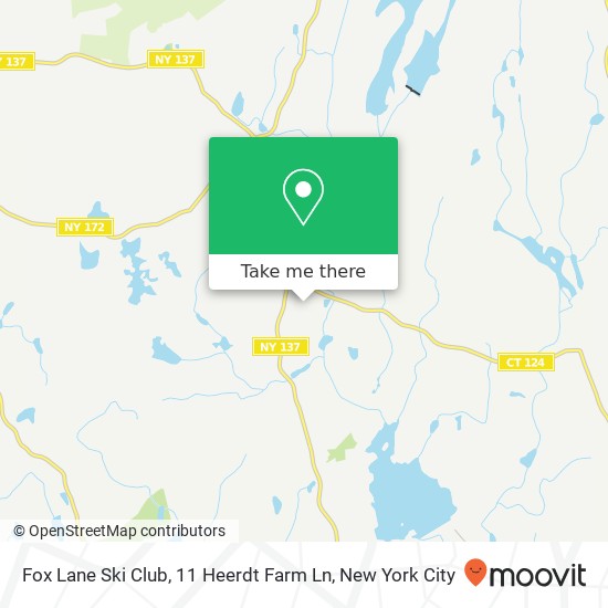 Fox Lane Ski Club, 11 Heerdt Farm Ln map