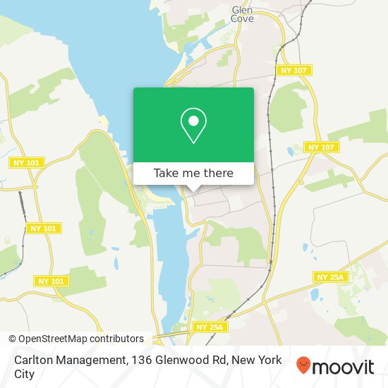 Carlton Management, 136 Glenwood Rd map