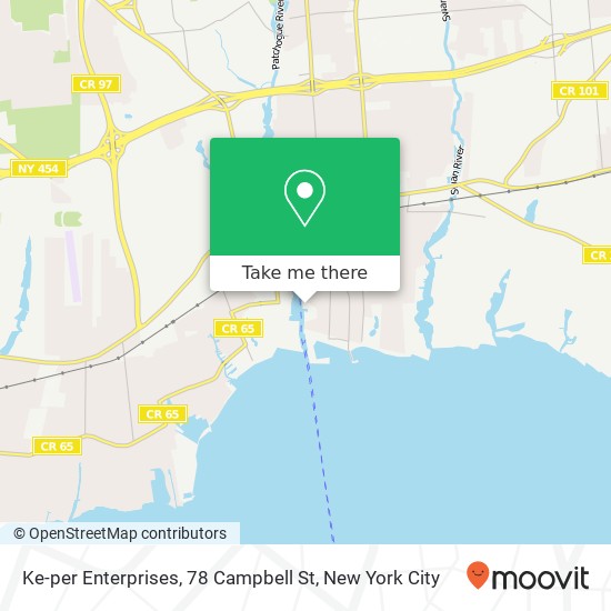 Mapa de Ke-per Enterprises, 78 Campbell St