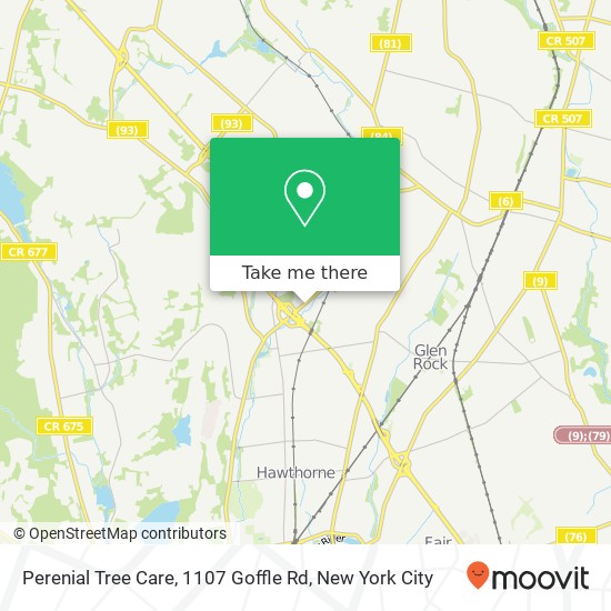 Perenial Tree Care, 1107 Goffle Rd map