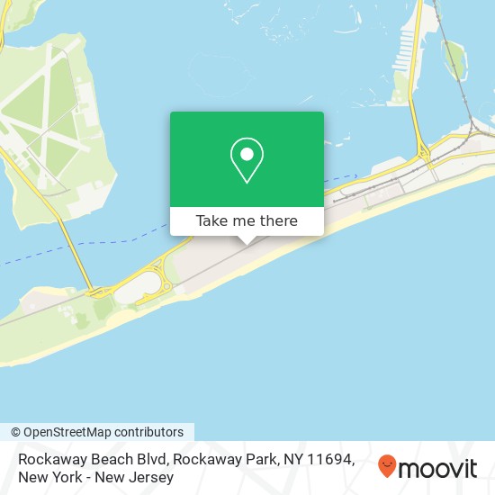 Rockaway Beach Blvd, Rockaway Park, NY 11694 map