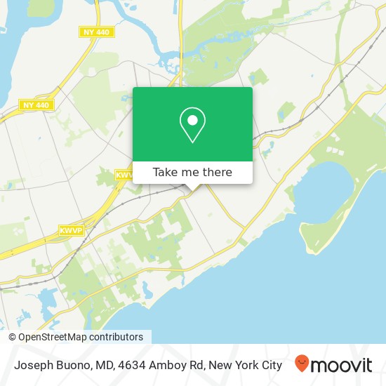 Joseph Buono, MD, 4634 Amboy Rd map