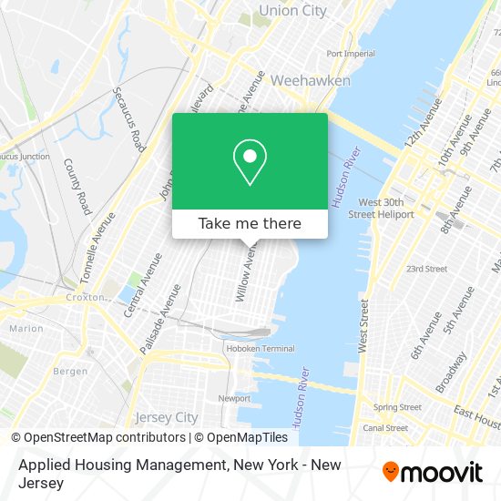 Applied Housing Management map