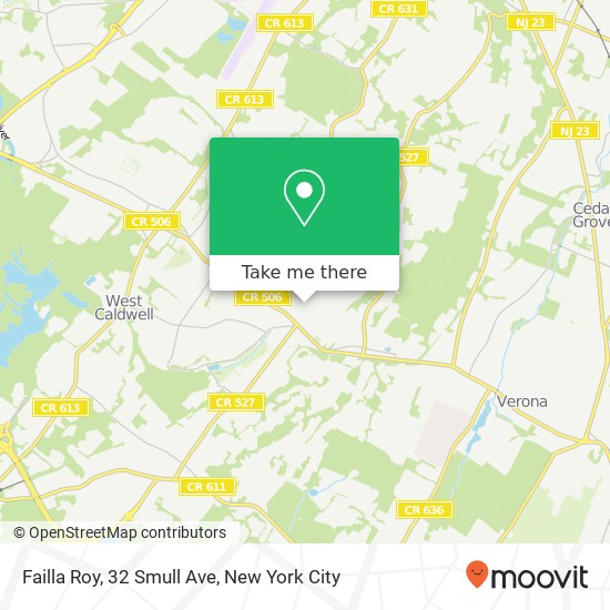 Mapa de Failla Roy, 32 Smull Ave