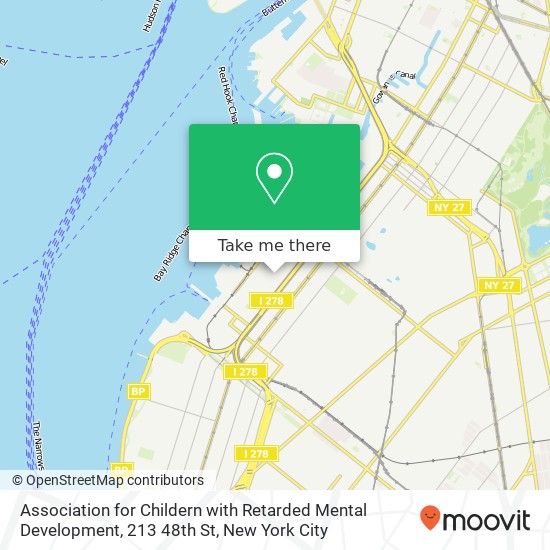 Association for Childern with Retarded Mental Development, 213 48th St map