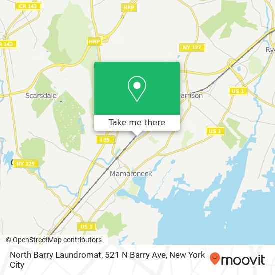 Mapa de North Barry Laundromat, 521 N Barry Ave