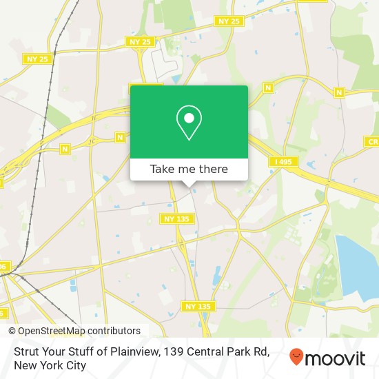 Strut Your Stuff of Plainview, 139 Central Park Rd map