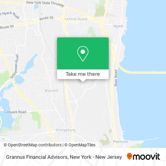 Grannus Financial Advisors map