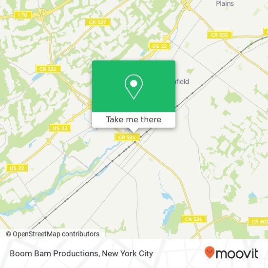 Boom Bam Productions map