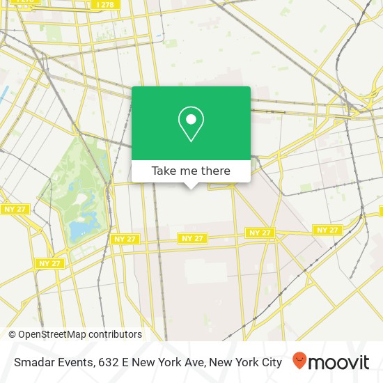 Smadar Events, 632 E New York Ave map