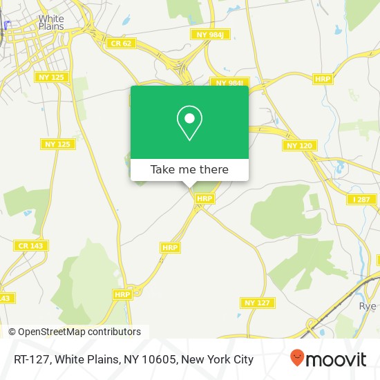 Mapa de RT-127, White Plains, NY 10605