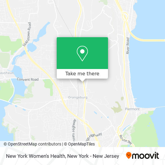 Mapa de New York Women's Health