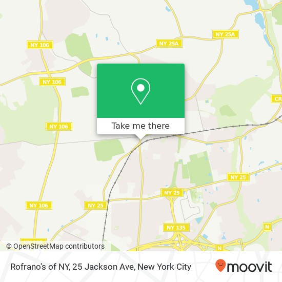 Rofrano's of NY, 25 Jackson Ave map