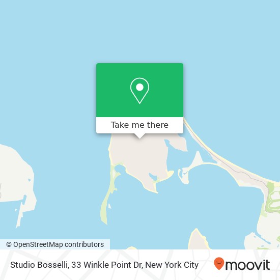 Mapa de Studio Bosselli, 33 Winkle Point Dr