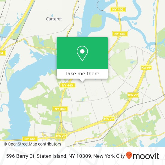 596 Berry Ct, Staten Island, NY 10309 map