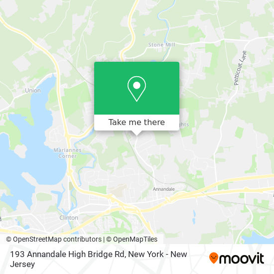 193 Annandale High Bridge Rd map