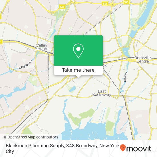 Mapa de Blackman Plumbing Supply, 348 Broadway